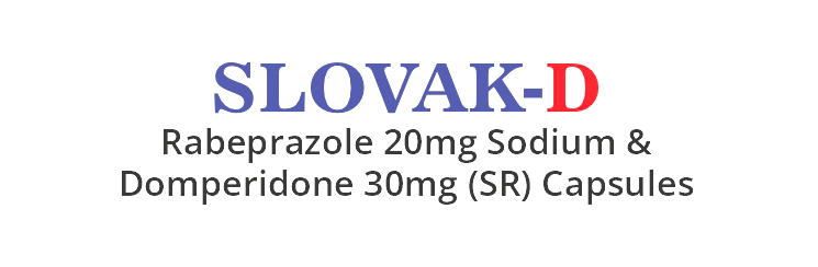 SLOVAK-D - Rabeprazole 20 mg + Domperidone 10 mg IR + Domperidone 20 mg SR Capsule